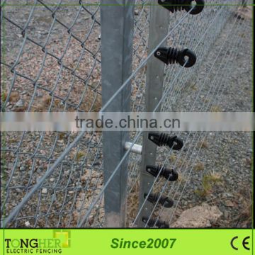 DIY security high voltage Electric Fence protection angle iron insulator