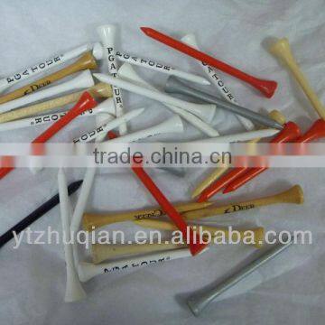 With Header Card Packag Wood Golf Tees from factory