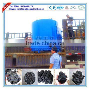 Round square factory price wood charcoal stove coconut shell carbonization furnace