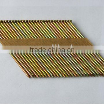 Bright Plastic Collated Strip Nails