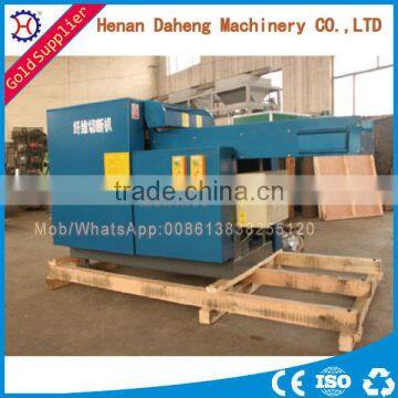 automatic waste rags cloth fiber chopping machine