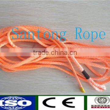 UHMWPE anchor rope with 304 stainless thimble