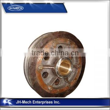 Chinese manufactured port crane forged wheels