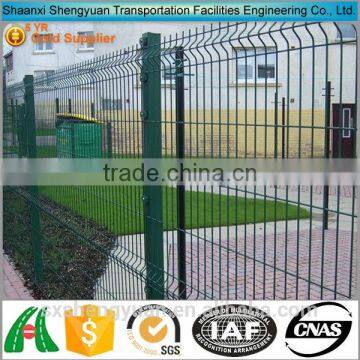 Durable Vinyl Coated Triangular Bending Welded Wire Fence Panel