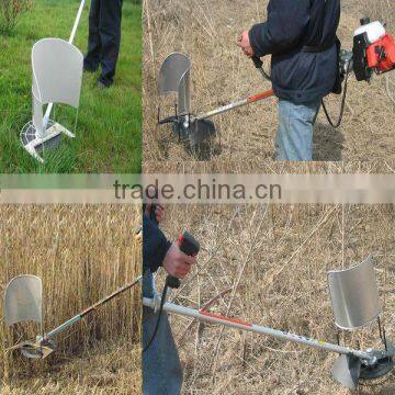 gasoline rice and wheat harvester machine for agricultual use