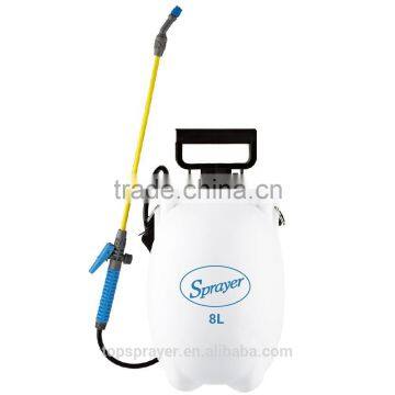 pressure pump knapsack sprayer 8L high quality made in taizhou china home sprayer