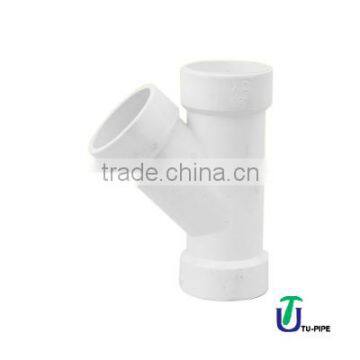 UPVC Y Tees ASTM D2665