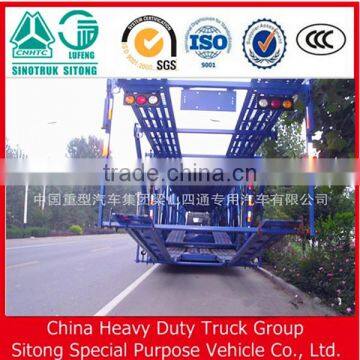 Chinese Manufacturer 3 Axle Truck Trailer Car Transport Trailer and Truck for Sale photo-3