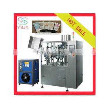 Automatic aluminum tube filling and sealing machine