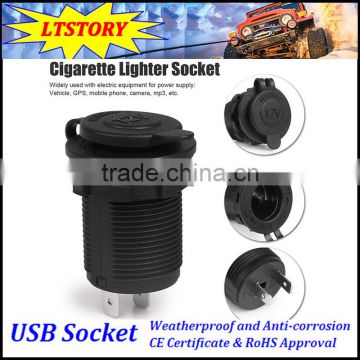 Car marine 12v dc power connector female