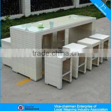 Викерный мебельный барный стул для дворика photo-6