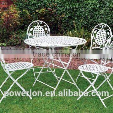Retro Countryside Antirust Patio Table Set PL08-5087 photo-2