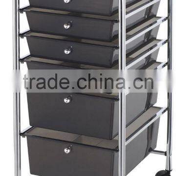 Plastic Storage Trolley to Storage Drawers on Wheels photo-5