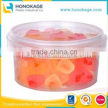 310ml IML PP Plastic Clear Fruit Bowl, Clear Bowl for Soup/Fruit