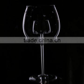 Handmade Crystal Clear Fountain Aerating Wine Glasses 720ML photo-3