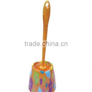 PP Printed Toilet Brush With Base photo-5
