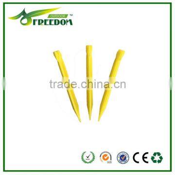 High-quality plastic ground pegs for outdoor camping use