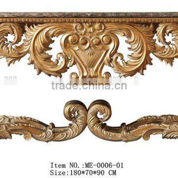 Baroque style Large size console table hobby lobby ME-0006-01