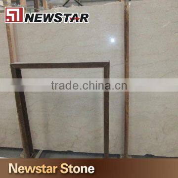 Indonesia Crema Marfil Beige Marble Kitchen Slab photo-2