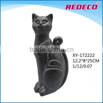 2017 whosaler newly resin cat ornament for interior decor