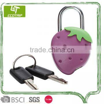 Fashion design Crystal key lock