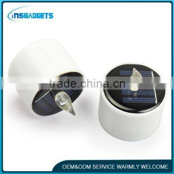 Solar Round Led Candle Light photo-2