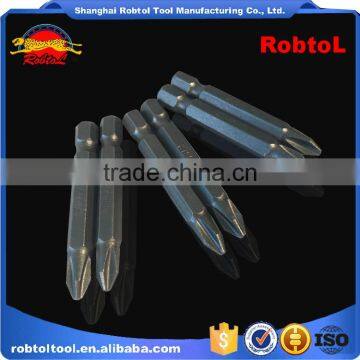 6.5*50mm S2 Steel Magnetic Head Screwdriver Bits Hex Shank PH1 PH2 Electric Air Pneumatic photo-3