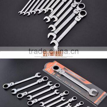 Flexible Combination Wrench Torque Wrench Spanner Ring Hand Tool Craftsman Tools photo-6