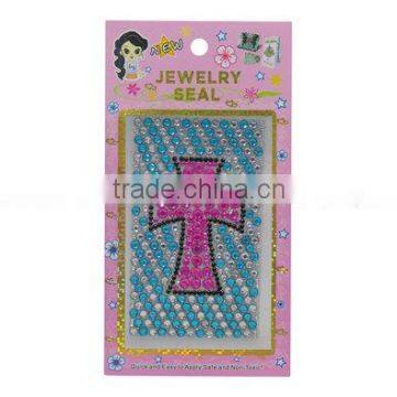 jewelry seal,phone sticker,fashion jewel seal