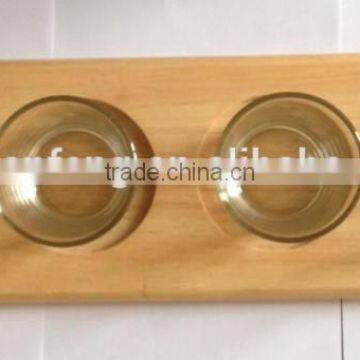 Wooden Beer Paddle With Glass Cup, Paddle, Beer Flight, Glass Cup Tray photo-2