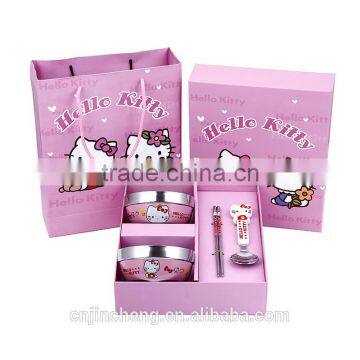 Korean Fashional Hot Sell Top Quality Cartoon Style Stainless Steel Food Grade Material Flatwares Cutlery Set photo-2