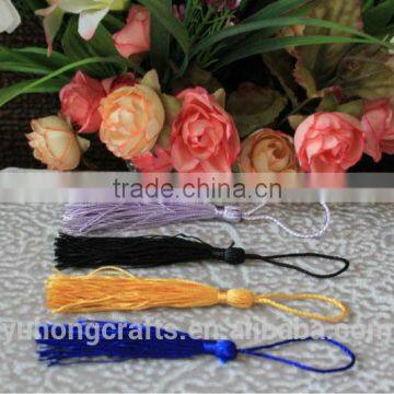 colorful charm bookmark silk tassel for diy Jewelry Accessories