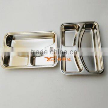 304 # Eco-friendly Chinese Style Non-Leakproof 3 Compartment Bento Lunch Box photo-2