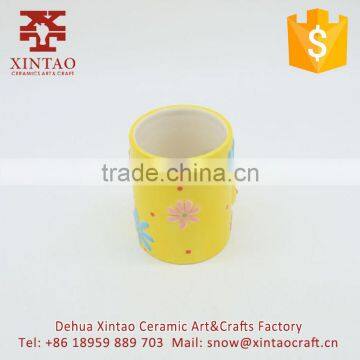 Ceramic Mug/ Tea Cup/ Lovely Yellow Cock Cup Wholesale Factory Handmade Art Craft OEM Design photo-4