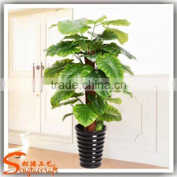 Wholsale China Plastiac Potted Tree Indoor Decoration Artificial Green Tree Fake Indoor Green Tree photo-2