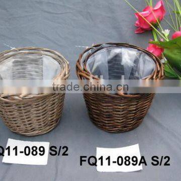 Multi-function Wicker Baskets Willow Baskets Flower Pots