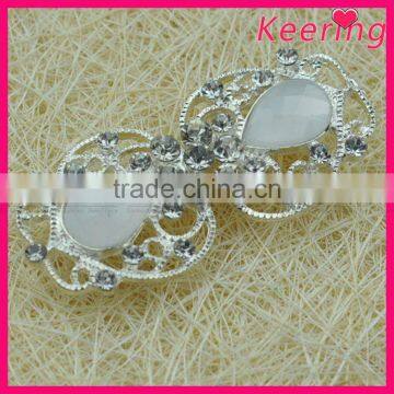 Fashionable wholesale rhinestone metal button WBK-1505