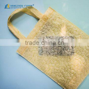 High Grade Beautiful Embossing Non-woven Shopping Bag