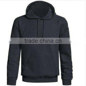 NEW MENS LONG SLEEVE BlACK HOODED JUMPER SWEATSHIRT HOODIE SPORT PULLOVER TOP