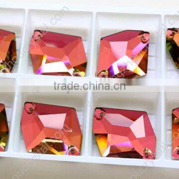 Colors k5 Crystal Sew on Facets Square Stones,special Rhinestones Made in China photo-4