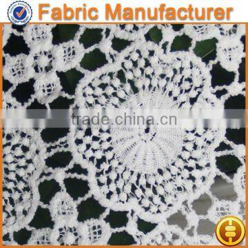 cicheng textile Hand embroidery flower designs chemical lace fabric wholesale