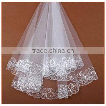 2016 Hot Sale Nice Lace Bridal Wedding Veils