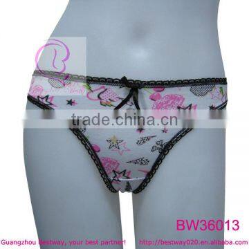 Sexy hot image fashion wonder thong g string from Guangzhou Bestway