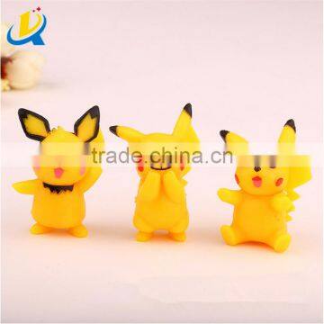 cheap pvc anime figure toys pikachu pokemon toys