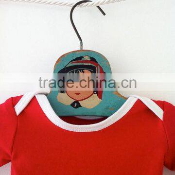 High Quality Pure Cotton Printed Heart At Front Of Top Kids Pajamas Sleepwear photo-2