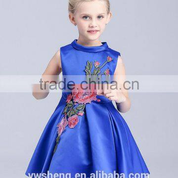 2016 new girl dress embroidered puffy pettiskirt princess skirt summer