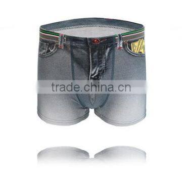 MGOO Factory Made Custom Printed Mens Underwear Cotton With Sublimation Boxer Brief For Men photo-5