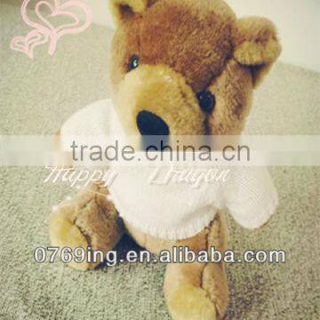 2014 toy clothes teddy bear plush toys