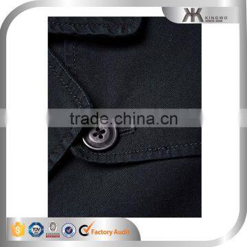 OEM Mens Fashion Design Trenchcoat Short Coat Jacket photo-4