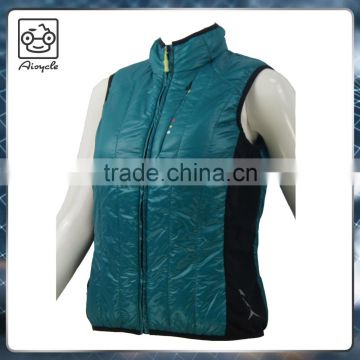 Women's nylon padded jacket sleeveless down jackets